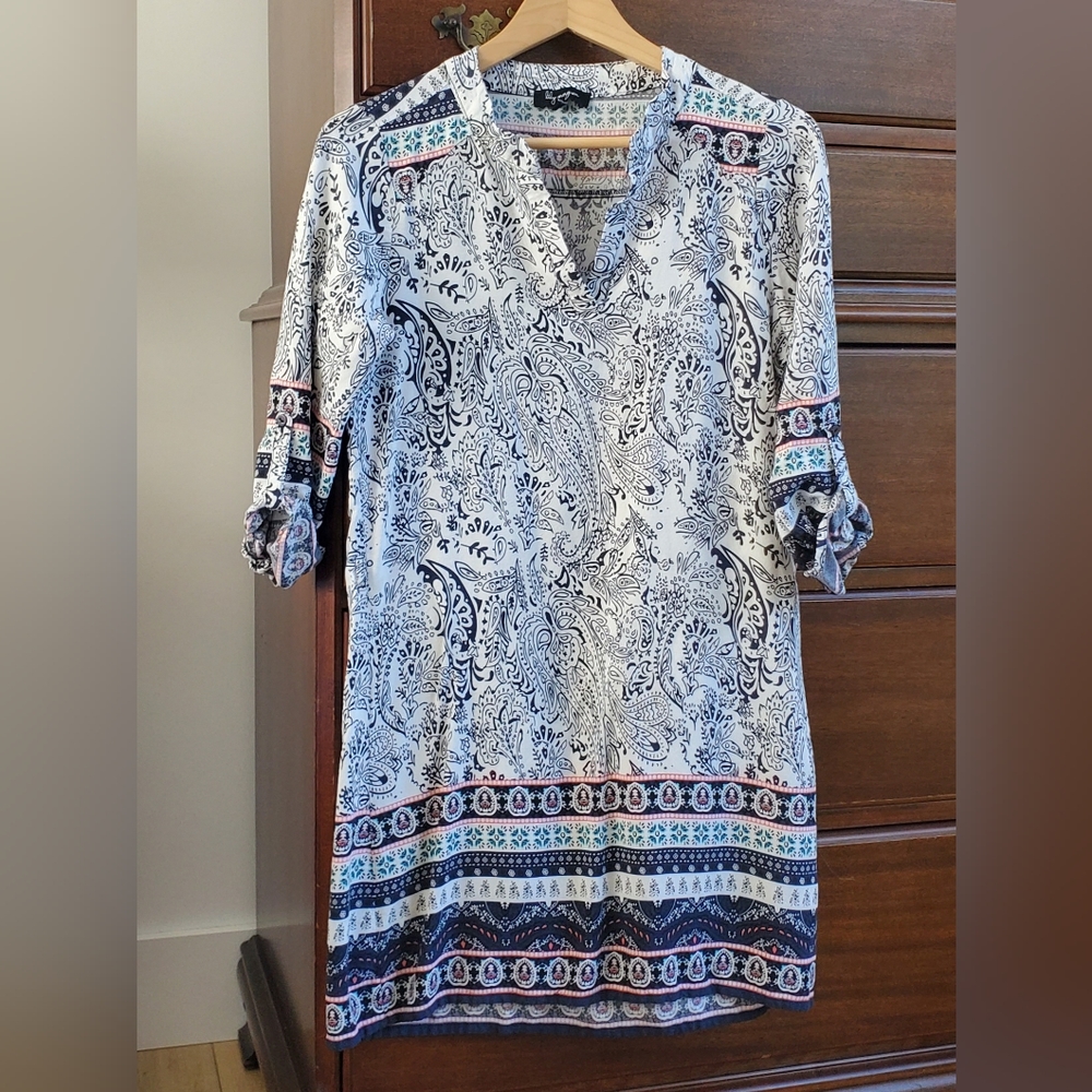 Lily Morgan Paisley Tunic Dress